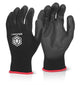 Beeswift Pu Coated Grip Glove Black