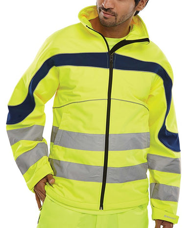 Beeswift Eton Hi-Vis Softshell