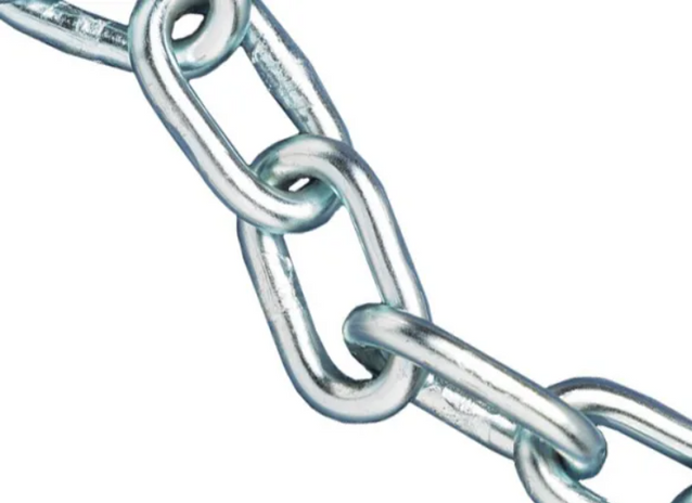Zinc Plated Chain 8mm x 10M Reel - Max. Loads 450Kg