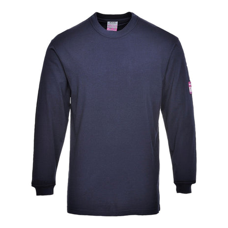 Portwest Flame Resistant Anti-static Long Sleeve T-Shirt