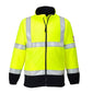 Portwest Fr-As Hi-Vis Fleece Yellow/Navy