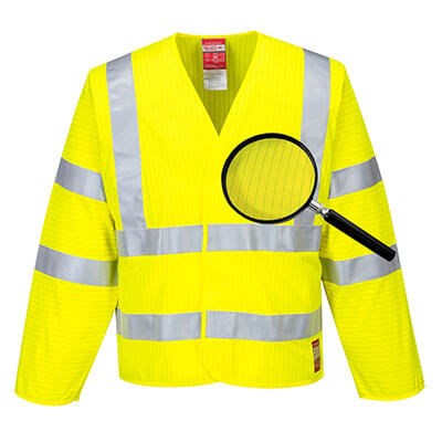 Portwest Bizflame Hi-Vis Sleeved FR/AS Vest