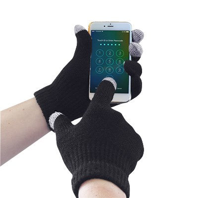 Portwest Touchscreen Knit Glove Black L/XL