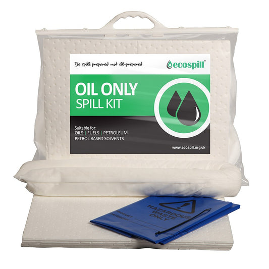 Ecospill 15L Oil Only Spill Kit Clip-Top Carrier