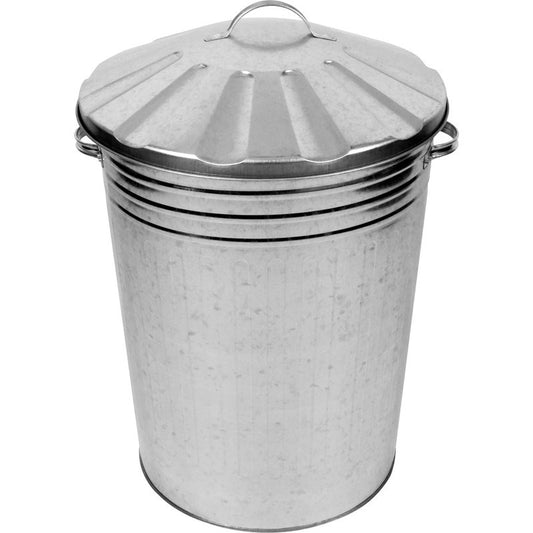 Galvanised Metal Dustbin 80 Litre