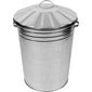 Galvanised Metal Dustbin 80 Litre