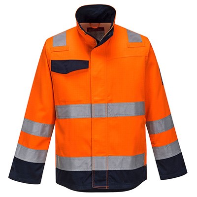Portwest Mv35 Modaflame Rid Orange/Navy Jacket