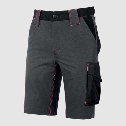 U-Power Mercury Lady 4-Way Stretch Slim Fit Cargo Shorts