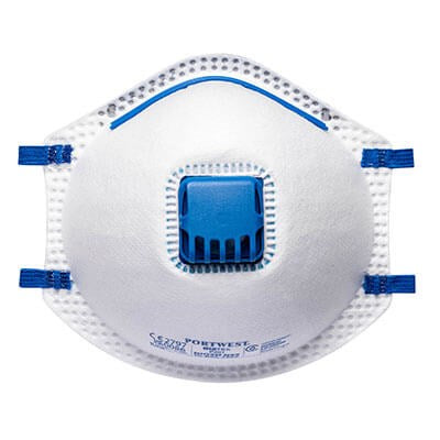 Portwest FFP2 Valved Respirator Box Of 10