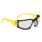 Portwest Wrap Around Plus Spectacle Clear Lens