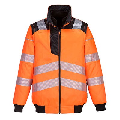 Portwest Pw3 Hi-Vis 3-In-1 Pilot Jacket