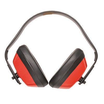 Portwest Classic Ear Defender Red Snr 28dB