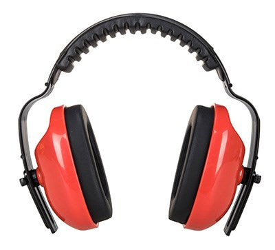 Portwest Classic Plus Ear Defender Red Snr 28dB