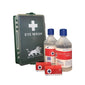 Eye Wash Case C/W 2x 500ml Bottles 2x Eye Pads