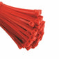 Standard Cable Ties Red 4.8mm x 200mm Pack Of 100