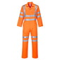 Portwest Hi-Vis Polycotton Coverall Ris Orange Regular