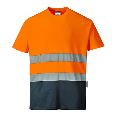 Portwest Cotton Comfort Two-Tone T-Shirt