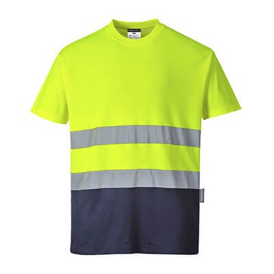 Portwest Cotton Comfort Two-Tone T-Shirt