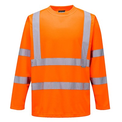 Portwest Hi-Vis Long Sleeved T-Shirt