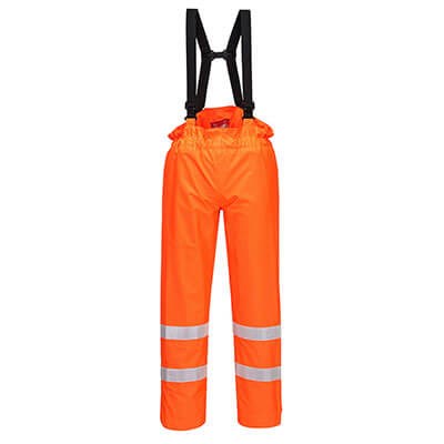 Portwest Bizflame Rain Hi-Vis Anti-Static Fr Trouser