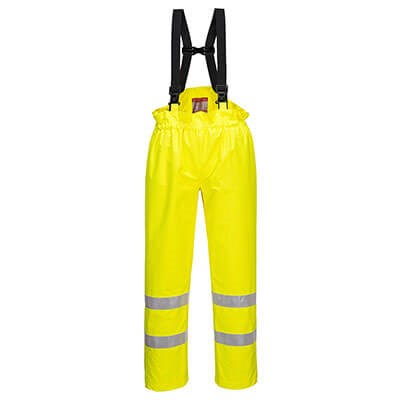 Portwest Bizflame Rain Hi-Vis Anti-Static Fr Trouser