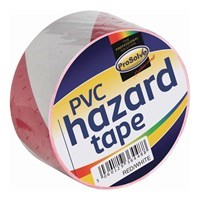 Prosolve Pvc Self Adhesive Hazard Tape 33M x 50mm