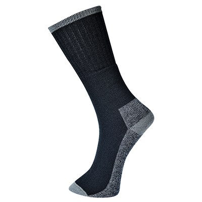 Portwest Work Sock 3 Pack Black/Grey