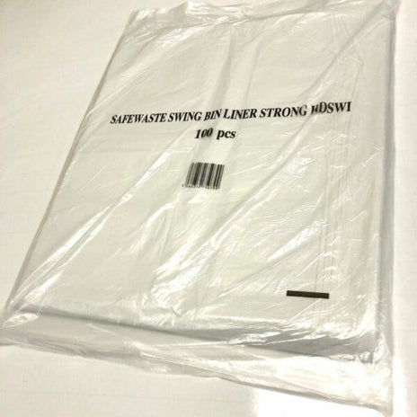 H.D Swing Bin Liners 13" x 23" x 30"  Pack Of 100