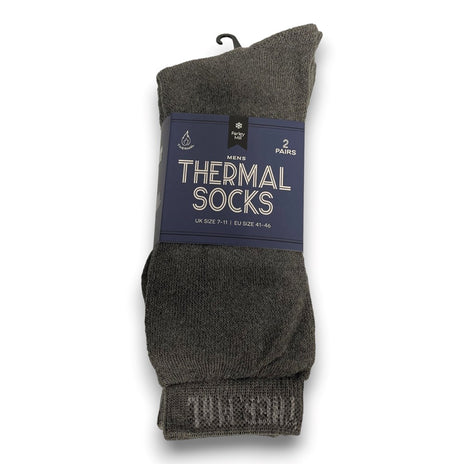 Farley Mill Men's Thermal Socks Pack of 2 - UK 7-11