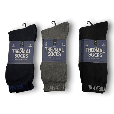 Farley Mill Men's Thermal Socks Pack of 2 - UK 7-11