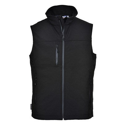 Portwest Tk51 Softshell Bodywarmer Black