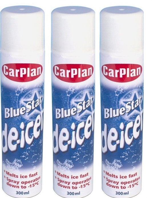 Carplan Blue Star De-Icer 300ml Aerosol