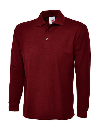 Uneek Long Sleeve Poloshirt