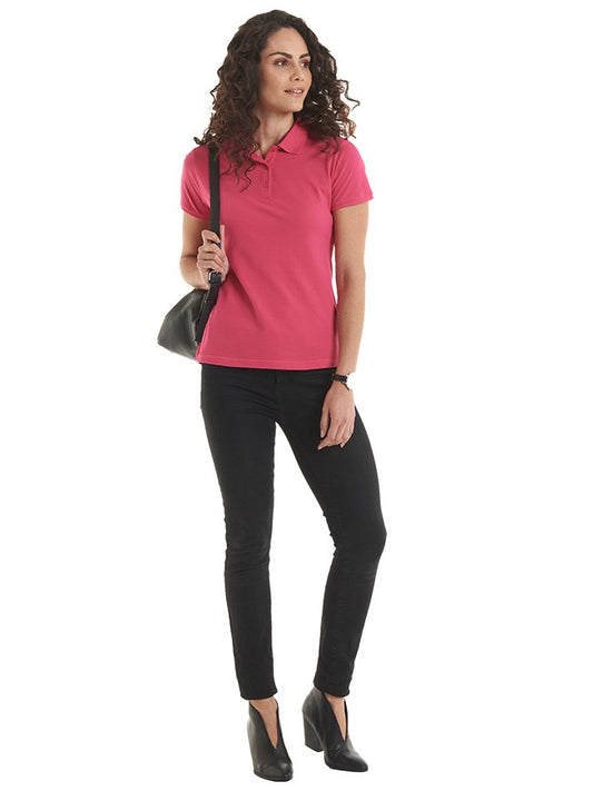 Uneek Ladies Ultra Cotton Poloshirt