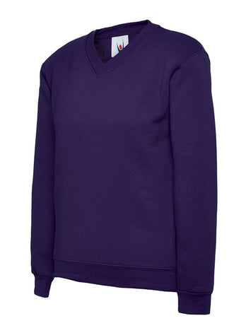 Uneek Childrens V-Neck Sweatshirt