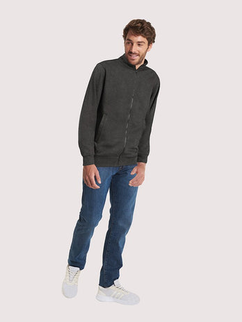 Uneek Deluxe Zipped Sweat Jacket