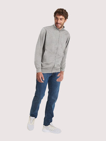 Uneek Deluxe Zipped Sweat Jacket
