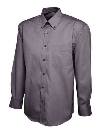 Uneek Mens Pinpoint Oxford Full Sleeve Shirt