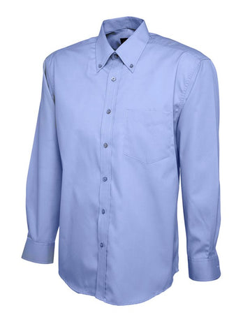 Uneek Mens Pinpoint Oxford Full Sleeve Shirt