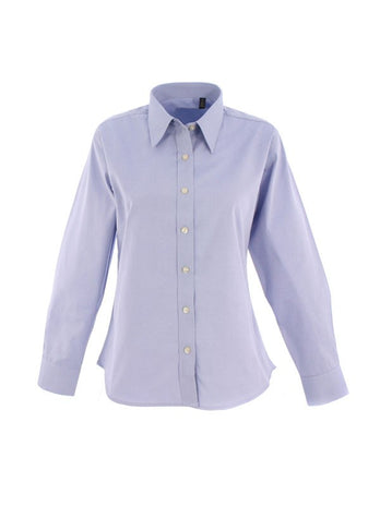 Uneek Ladies Pinpoint Oxford Full Sleeve Shirt