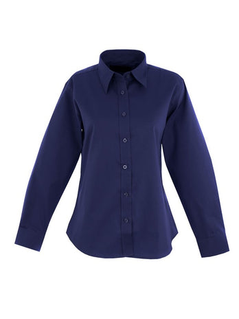 Uneek Ladies Pinpoint Oxford Full Sleeve Shirt