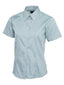 Uneek Ladies Pinpoint Oxford Half Sleeve Shirt