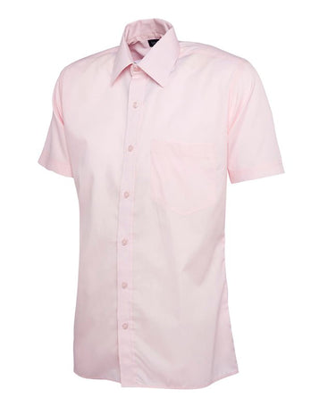 Uneek Mens Poplin Half Sleeve Shirt