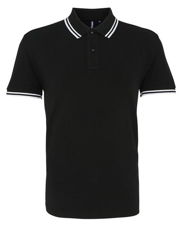 Asquith & Fox Classic Fit Tipped Polo