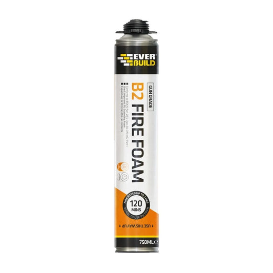 Everbuild Gun Grade B2 Fire Rated Foam 750ml