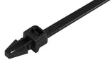 Push Mountable Cable Ties 4.6mm x 200mm Pack Of 100