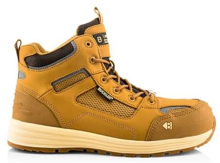 Buckbootz Tradez Baz S1P Safety Boot Honey