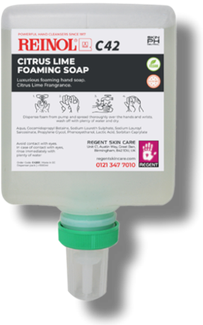 Reinol Luxury Lime Foaming Hand Soap 1000ml Cartridge