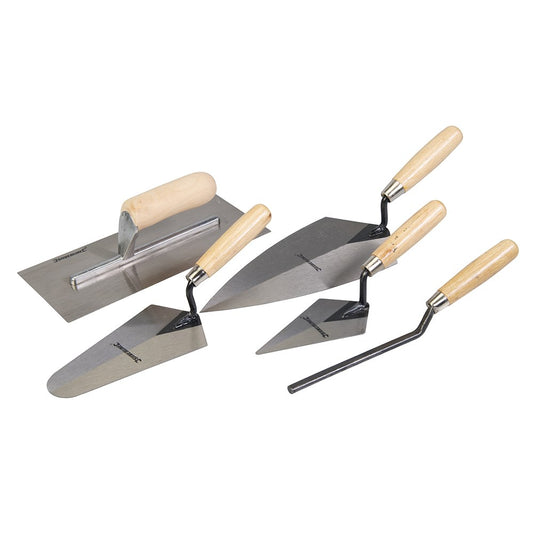 Silverline Trade Trowel Set 5 Piece