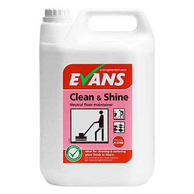 Evans Vanodine Clean & Shine Floor Maintainer 5L